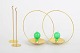 Kaija Aarikka and Timo Sarpaneva for Aarikka, set of two wall-mounted candleholders "Piirileikki".