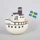 L'Art presents: Lisa Larson for Gustavsberg, ship.Lantern.