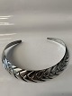 Antik Huset presents: Necklace open with braidDiameter 13 cm x 11.5 cm