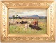 L'Art presents: Joseph Denovan Adam, oil painting, listed Scottish artist.