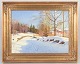 L'Art presents: Danish landscape painting, oil on canvas.