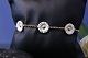 Antik Huset presents: Silver bracelet from the Georg Jensen Daisy series, with daisies in sterling silver.