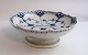Royal Copenhagen. Blue Fluted Half Lace. Cake dish on ...