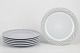 L'Art presents: Jens Harald Quistgaard for Kronjyden / Bing & Grøndahl, set of six dinner plates.