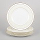 L'Art presents: Villeroy & Boch, set of six dinner plates.