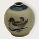 Moster Olga - Antik og Design presents: Royal CopenhagenIron PorcelainVase with Duck#26/145*DKK 350
