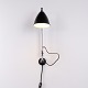 Osted Antik & Design presents: Bestlite BL6 wall lamp in chrome and black by Robert Dudley Best for Gubi