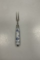 Danam Antik presents: Royal Copenhagen Blue Fluted Plain Cold Meat Fork Short Handle