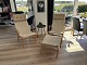 MR Retro Design presents: 2 pcs. Bruno Mathsson Mi 477 Pernilla 2 armchairs with armrests, neck cushions and 1 ...