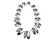 Antik K presents: Danish sterling silverModern, wide necklace from 1970–1980