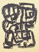L'Art presents: Robert Jacobsen, “Sjælebilleder”, screenprint, listed Danish artist.