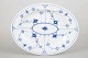 L'Art presents: Royal Copenhagen Blue Fluted Plain, large oval serving dish.