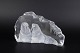 L'Art presents: Mats Jonasson for Kosta Boda, walrus art glass sculpture.