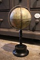 K&Co. presents: Old, decorative small globe with a really nice patina on a wooden base...