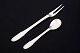 L'Art presents: Georg Jensen Beaded, teaspoon and cold meat fork.