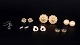 L'Art presents: Set of Seven Pairs of Vintage Ear Clips / Earrings. Bijouterie. 20th Century.