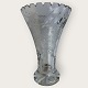 Moster Olga - Antik og Design presents: Large glass vasewith cut detailing*DKK 325