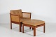 Stari Antik presents: Illum WikkelsøPlexus Chair with footrestMahogany + leather cushions