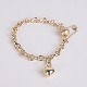 Osted Antik & Design presents: Ole Lynggaard gold bracelet in 14 karat gold with iconic figure-eight links, ...