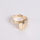 Osted Antik & Design presents: Ole Lynggaard ring in 14 karat gold with a square top