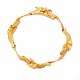 Aabenraa Antikvitetshandel presents: Lapponia 14kt gold bracelet by Björn Weckström 1971. L: 18,5cm