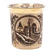 Aabenraa Antikvitetshandel presents: Russian silver beeker marked Moscow 1838 by "AK". H: 7cm