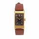 Aabenraa Antikvitetshandel presents: 18kt gold Patek Philippe Tegolino watch 1940s. Dial marked "Patek Philippe ...