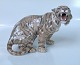 Dahl Jensen figurine 1246 Tiger sitting (DJ) 16 x 23 cm
