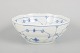 L'Art presents: Royal Copenhagen, Blue Fluted Plain, rare bowl.