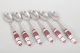L'Art presents: Bjørn Wiinblad for Rosenthal, set of six teaspoons.