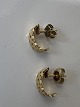 Antik Huset presents: Earrings in 18 carat gold. Clasp 14 carat goldLength 1.2 cm
