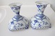 Kgl. Porcelæn - helblonde lysestager. #1/1138.