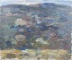 L'Art presents: Sven Erik Markhed, oil on canvas, listed Swedish artist.