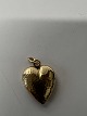 Antik Huset presents: 14 carat gold Heart.Charms / Pendant.Height 1.6 cm.