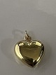 Antik Huset presents: 14 carat gold Heart.Charms / Pendants.Height 1.7 cm.
