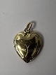 Antik Huset presents: 14 carat gold. Heart.Charms / Pendants.Height 2.0 cm.