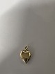 Antik Huset presents: 14 carat gold. Heart.Charms / Pendants.Height 1.6 cm.