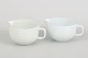 L'Art presents: Grethe Meyer for Royal Copenhagen, Blue Line, set of two sauce boats.