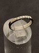 Middelfart Antik presents: 14 carat white gold ring with 5 diamonds
