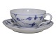 Antik K presents: Blue Fluted PlainSmall chocolate cup #88