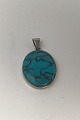 Danam Antik presents: Niels Erik From Sterling Silver Pendant (Turquoise)
