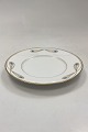 Danam Antik presents: Royal Copenhagen No. 118/10520 Lunch Plate w. Golden Peacock Feather Ornament