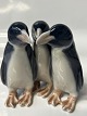 Antik Huset presents: Royal Copenhagen figurine, Three Penguins. No. 1284.Height 10.0 cm.