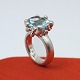 Antik Damgaard-Lauritsen presents: Ole Lynggaard, Charlotte Lynggaard; Ring in 18k white gold set with ...