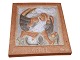 Antik K presents: Bing & Grondahl stoneareRelief with girl running - April