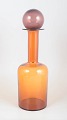 L'Art presents: Otto Brauer for Holmegaard, art glass vase.