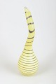 L'Art presents: Ulrica Hydman-Vallien for Kosta Boda, hand-painted glass sculpture.