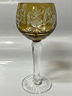 Antik Huset presents: Rømer Glass Port Wine Golden brown.Height 12 cm
