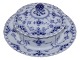 Antik K presents: Blue Fluted Full LaceLidded bowl for butter from 1898-1923