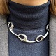 Antik Damgaard-Lauritsen presents: Bent Knudsen; Necklace in sterling silver, no. 46